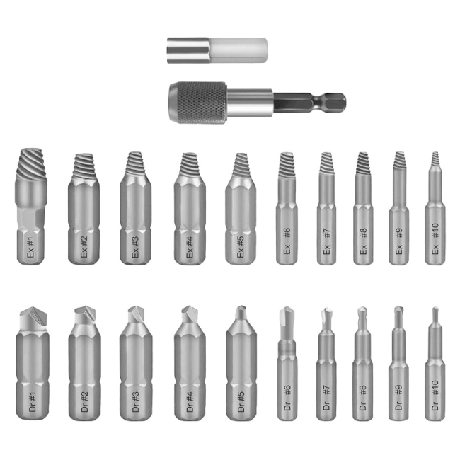 набір екстракторів для гвинтів