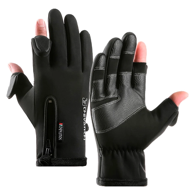 перчатки с пальцами для рыбалки