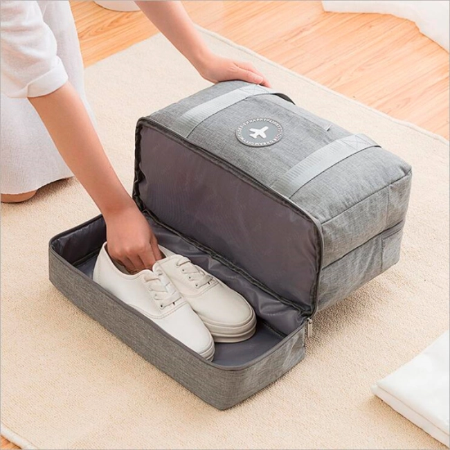 сумка дорожня з відділом для взуття