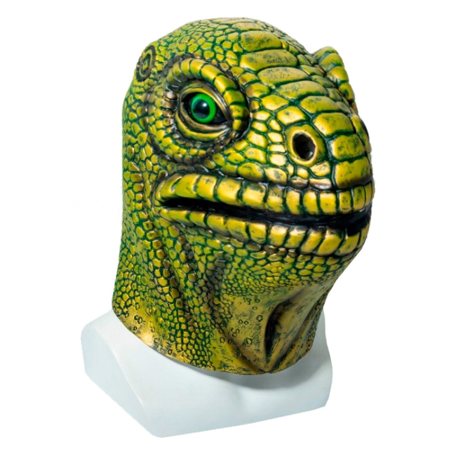 маска ящерица