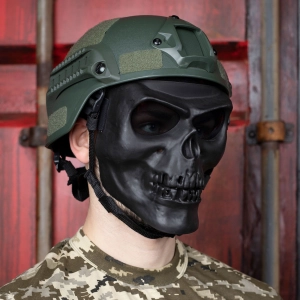 Тактическая маска череп защитная на все лицо маска череп защитная на все лицо