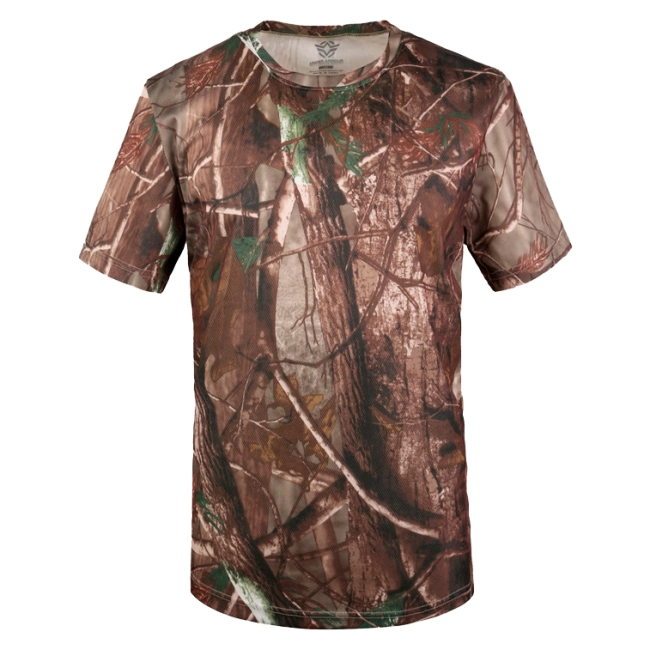 футболка камуфляжная с короткими рукавами