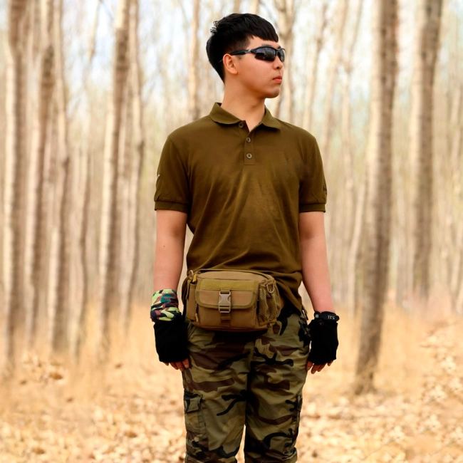 поясная тактическая сумка камуфляж