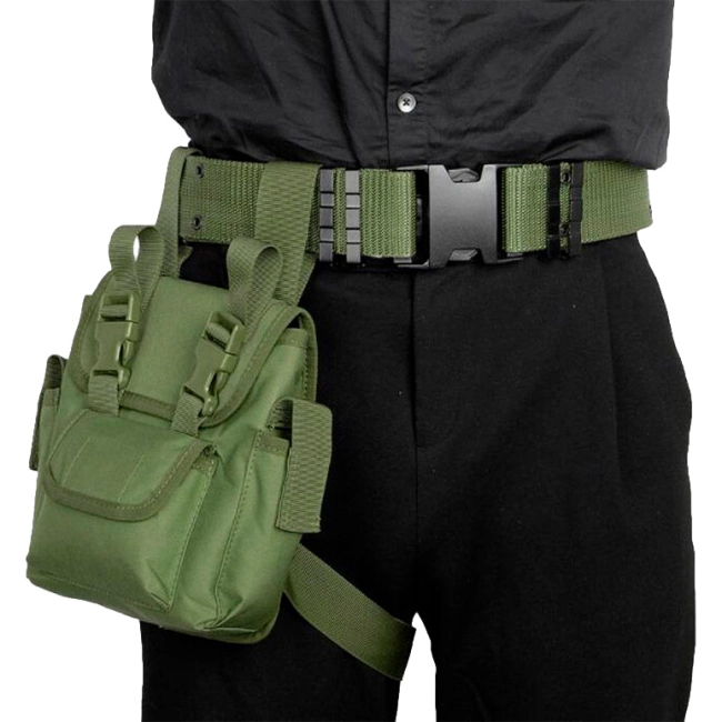 тактическая набедренная сумка на ногу