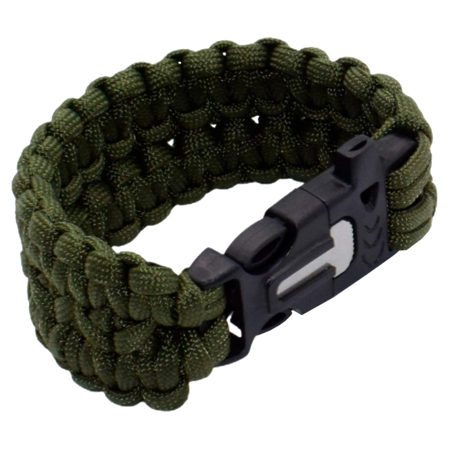 браслет з кресалом з паракорду