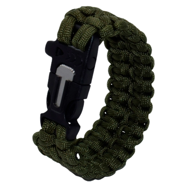 браслет паракордовий для виживання