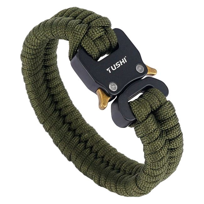 браслет із плетеного паракорду