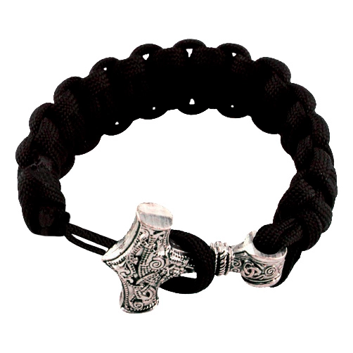 браслет с плетением из паракорда