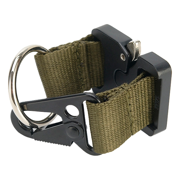 быстросъемный карабин с лямкой