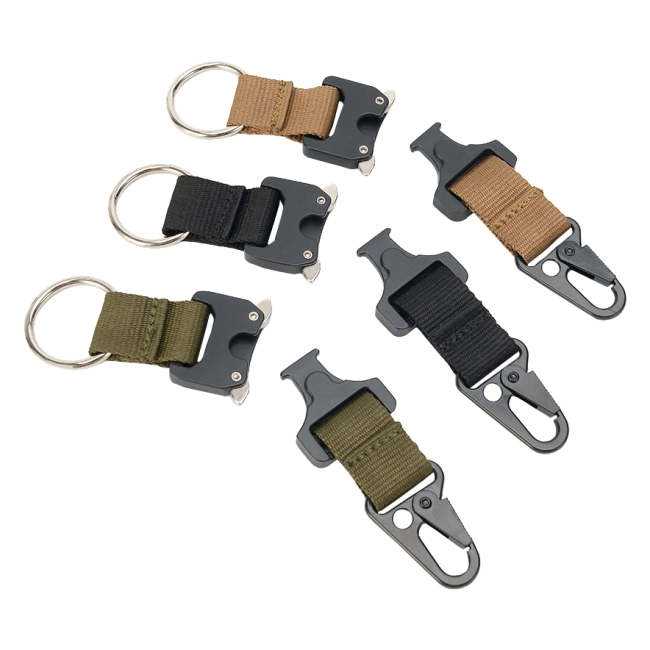 быстросъемный карабин с кольцом