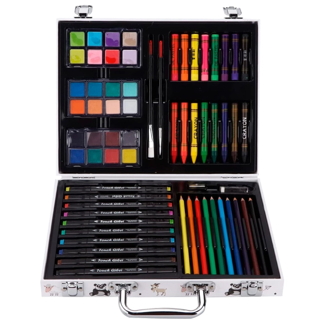 набор для детского творчества в чемодане