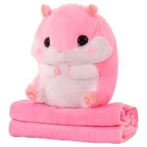 хомяк с пледом 3 в 1