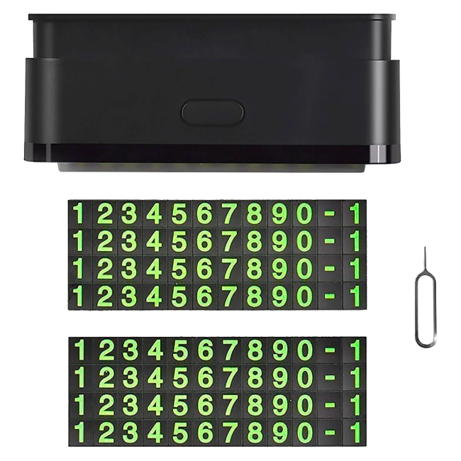 временная парковочная карта