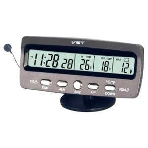 Автомобильные электронные часы с термометром автомобильные электронные часы с термометром