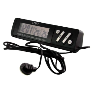 Автомобильные часы с термометром автомобильные часы с термометром