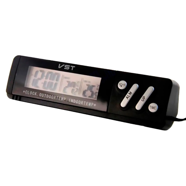 часы с термометром в автомобиль