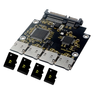 4 tf на 2.5. адаптер tf-sata. 4 tf-sata