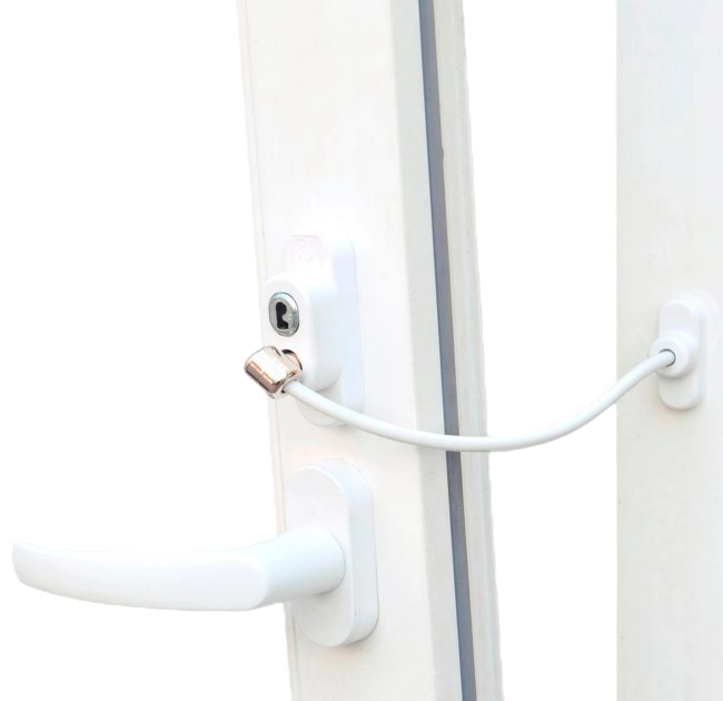 замок безопасности на окно