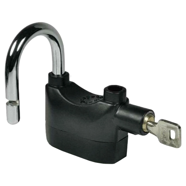 навісний замок із сиреною