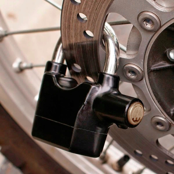 навісний замок із вбудованими сигналізацією та сиреною