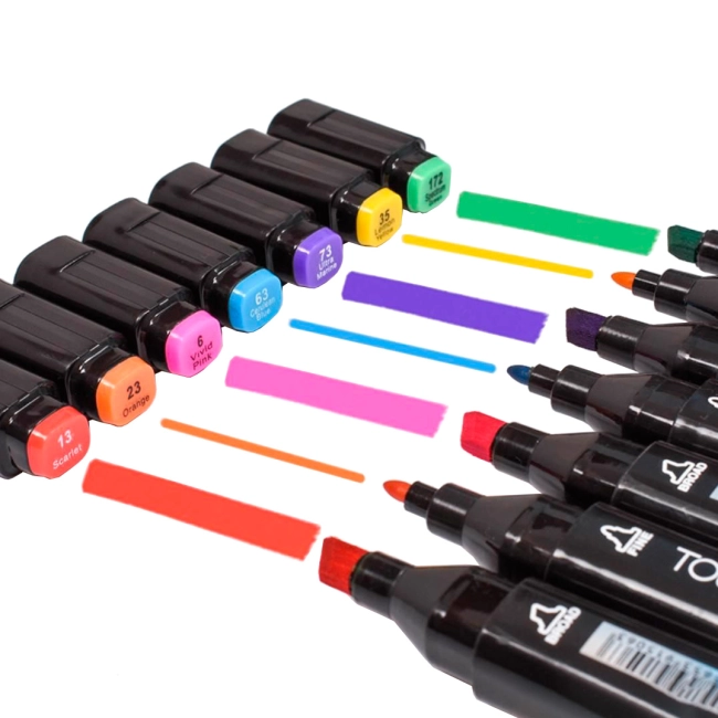 набір маркерів для скетчингу