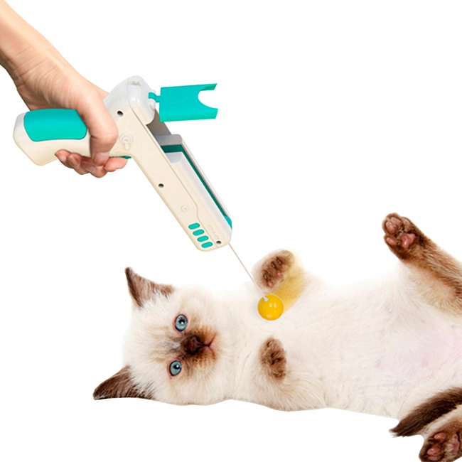 іграшковий пістолет для котів