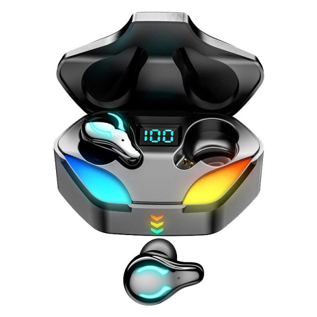 bluetooth бездротові ігрові навушники в кейсі