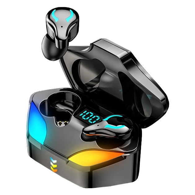 бездротові блютуз ігрові навушники з кейсом