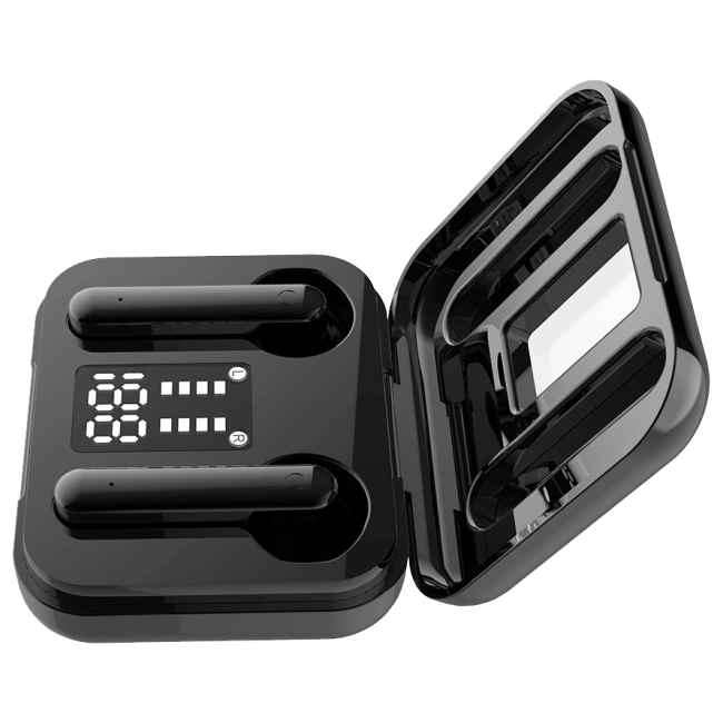 bluetooth наушники с кейсом зарядным