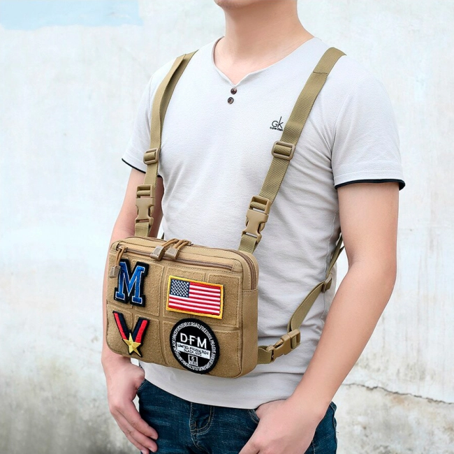 тактическая нагрудная сумка для снаряжения