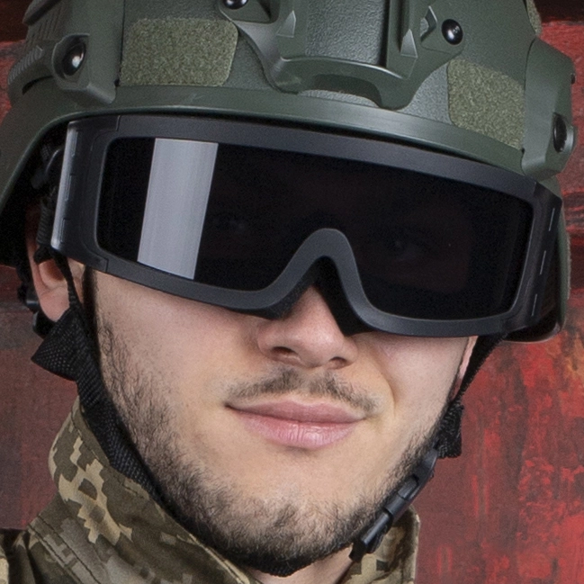 тактичні захисні окуляри зі змінними лінзами