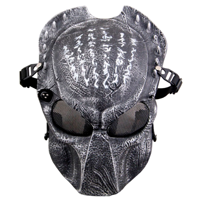 тактическая маска хищник на лицо