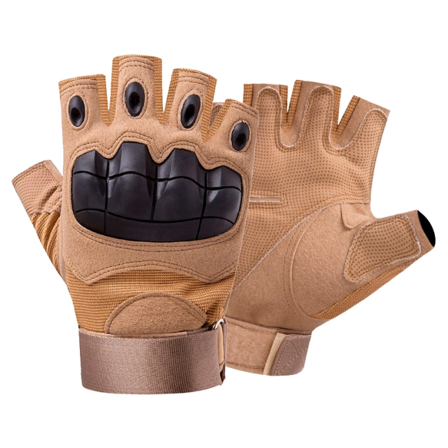 захисні тактичні рукавички без пальців