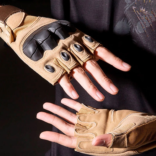 тактичні захисні рукавички з накладками