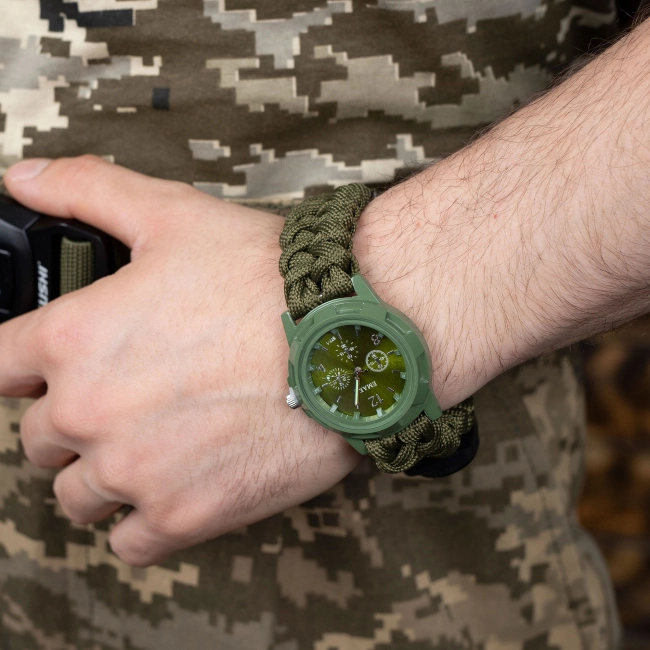 часы паракордовые