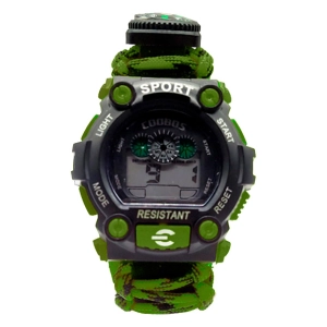 Наручний годинник паракордовий для виживання годинник паракордовий