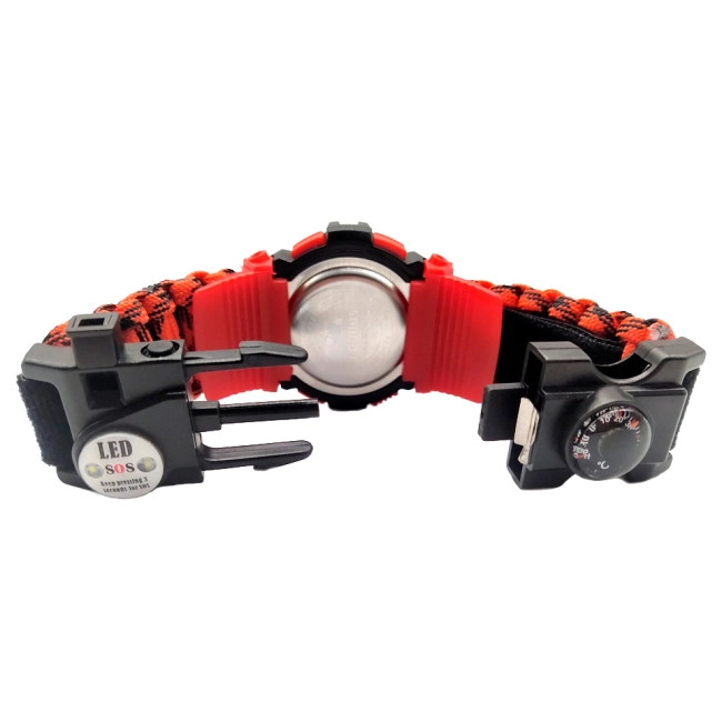 паракордовий годинник для виживання