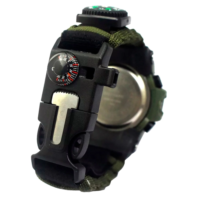 годинник з паракорду для виживання