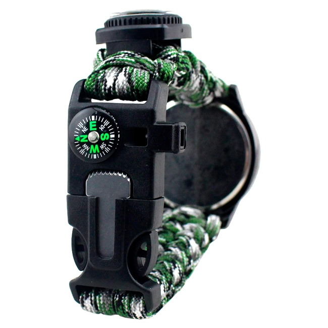 годинник з паракорду для виживання