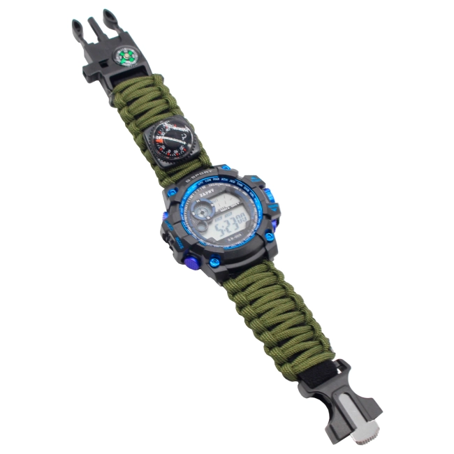 часы выживания из паракорда