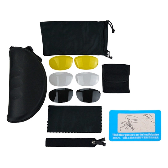 тактические очки для защиты глаз с линзами