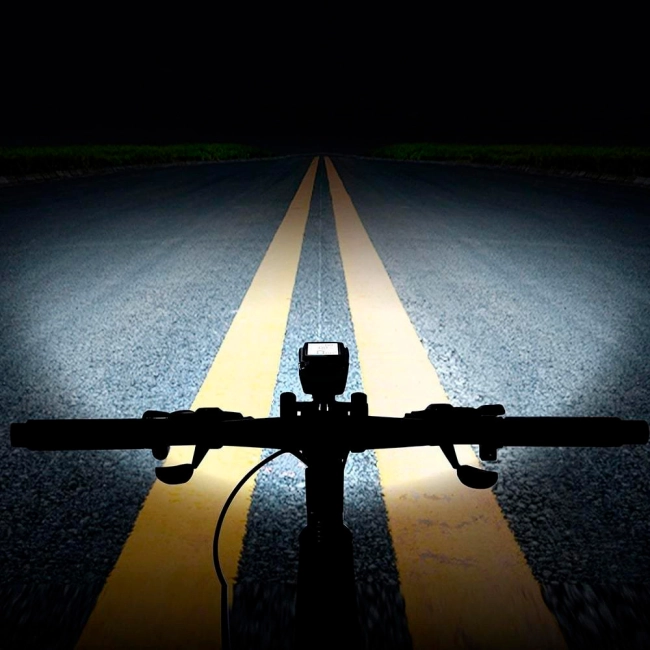 водонепроницаемый компьютер на велосипед с фонарем