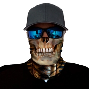 бафф труба череп