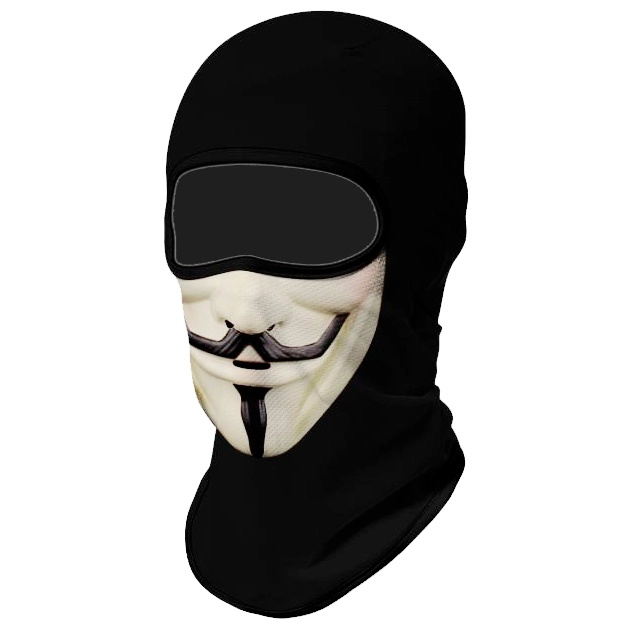 балаклава с рисунком Гай Фокс