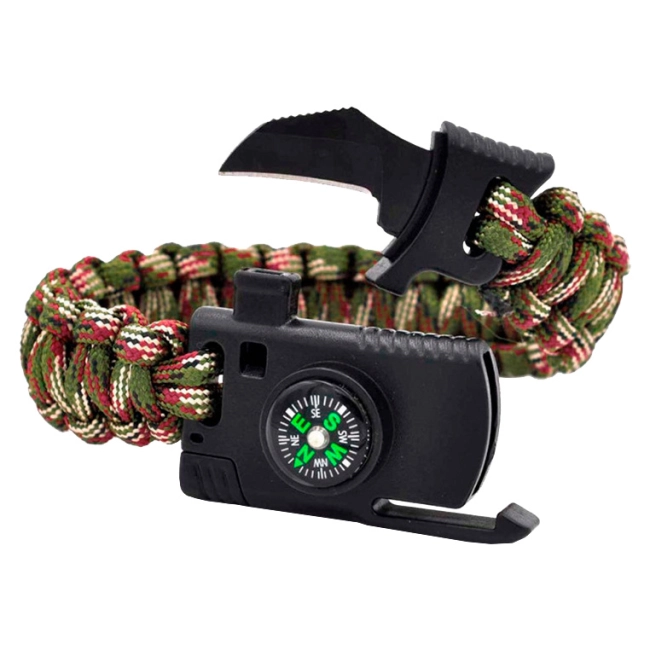 браслет із плетеного паракорду