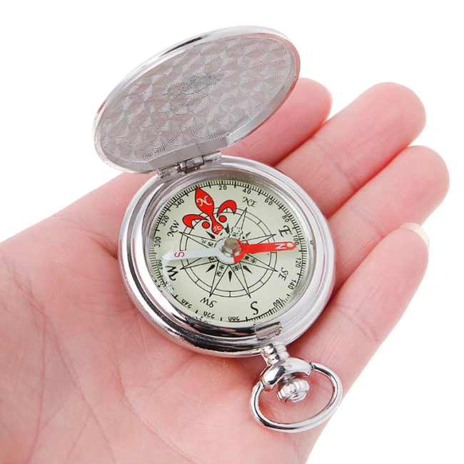 компас с откидной крышкой