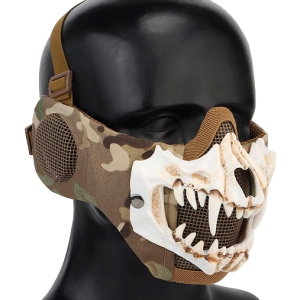 Тактическая маска с клыками защитная тактическая маска с клыками защитная