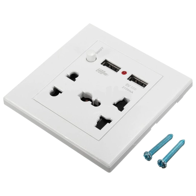 розетка з usb-портом