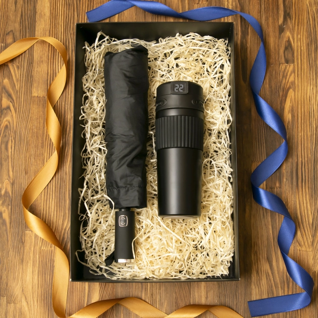 подарочный набор с термокружкой