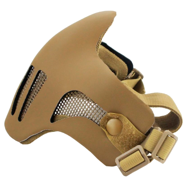 полумаска для половины лица тактическая